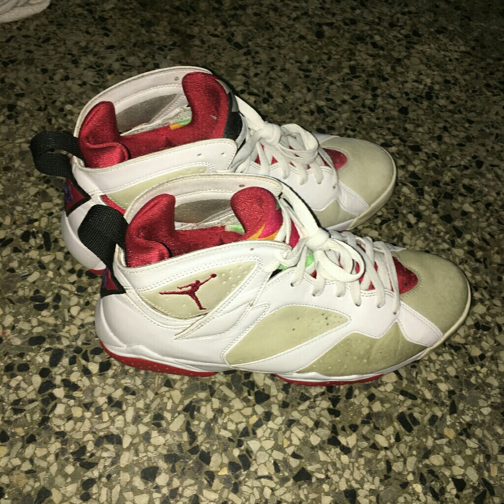 Jordan retro 7's hare's